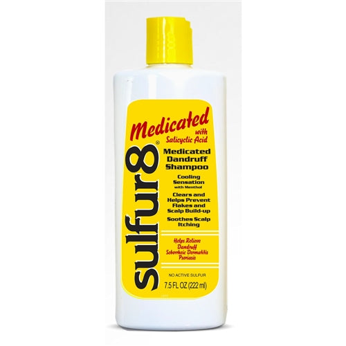 Sulfur8 Medicated Dandruff Shampoo Salicylic 7.5oz